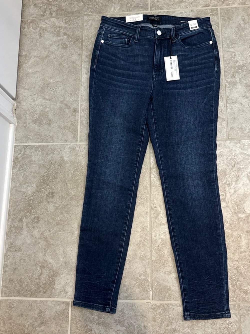 Judy Blue Deep Indigo Skinny Jeans
